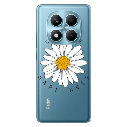Xiaomi Redmi Note 14 Pro Chose Happines Transparent Silicone TPU Θήκη