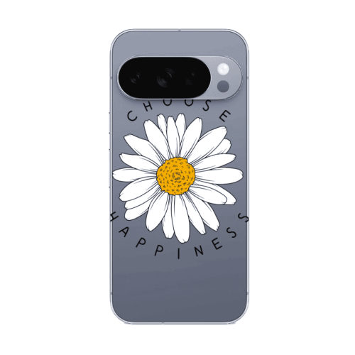Google Pixel 10 Pro Chose Happines Transparent Silicone TPU Θήκη