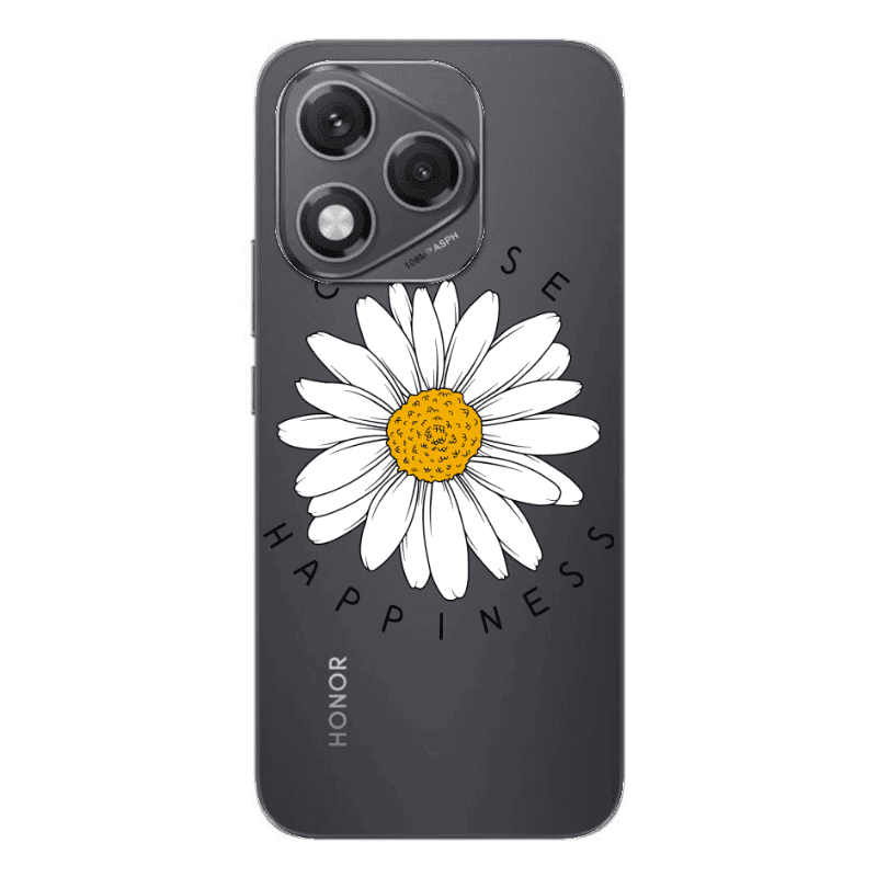 Honor 400 Lite Chose Happines Transparent Silicone TPU Θήκη