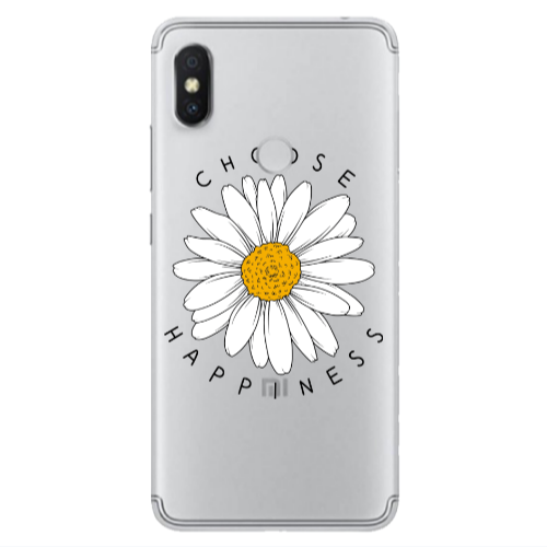 Xiaomi Redmi S2 Chose Happines Transparent Silicone TPU Θήκη