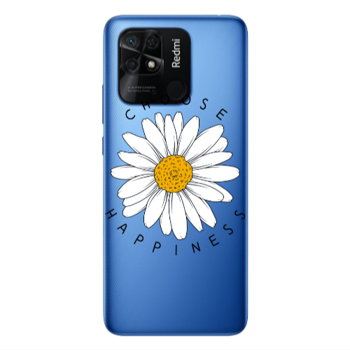 Xiaomi Poco C40 Chose Happines Transparent Silicone TPU Θήκη
