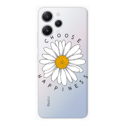 Xiaomi Redmi 12 Chose Happines Transparent Silicone TPU Θήκη