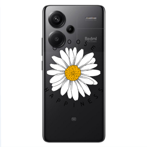 Xiaomi Redmi Note 13 Pro+ 5G  Chose Happines Transparent Silicone TPU Θήκη