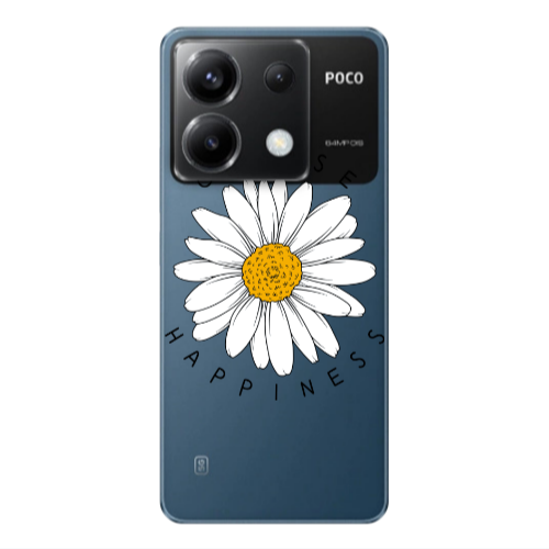 Xiaomi Poco X6 5G Chose Happines Transparent Silicone TPU Θήκη