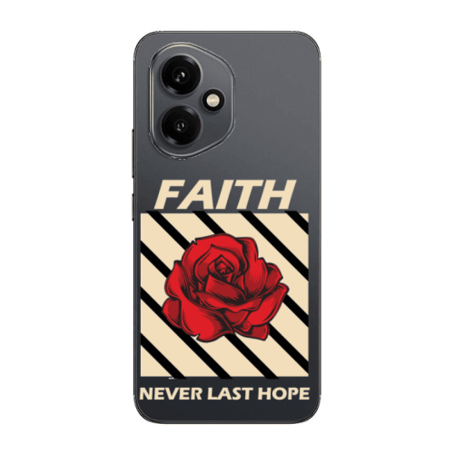 Honor Magic 400 Faith Never Last Hope Transparent Silicone TPU Θήκη