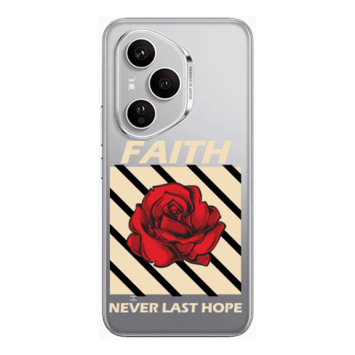 Honor Magic 400 Pro Faith Never Last Hope Transparent Silicone TPU Θήκη