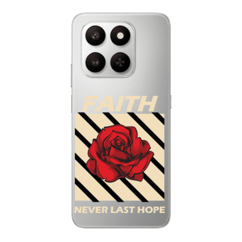 Honor Magic 400 Smart Faith Never Last Hope Transparent Silicone TPU Θήκη