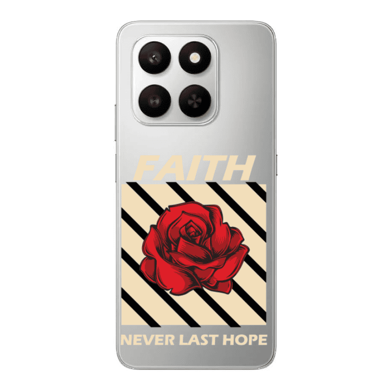 Honor Magic 400 Smart Faith Never Last Hope Transparent Silicone TPU Θήκη