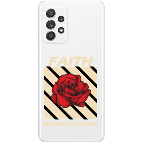 Samsung A53 Faith Never Last Hope Transparent Silicone TPU Θήκη