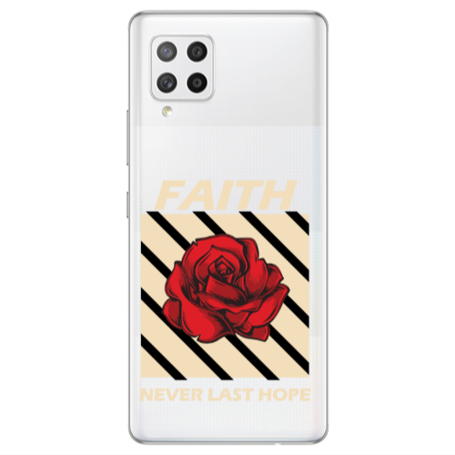 Samsung A42 5G Faith Never Last Hope Transparent Silicone TPU Θήκη