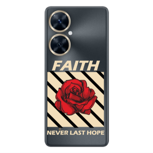 Huawei Nova 11i Faith Never Last Hope Transparent Silicone TPU Θήκη
