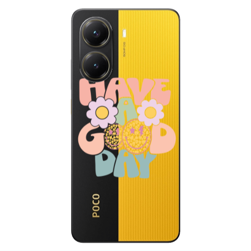 Xiaomi Poco X7 Pro Have A Good day Transparent Silicone TPU Θήκη