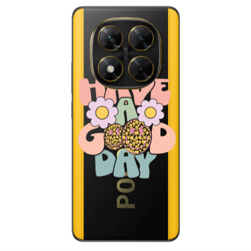 Xiaomi Poco X7 Have A Good day Transparent Silicone TPU Θήκη