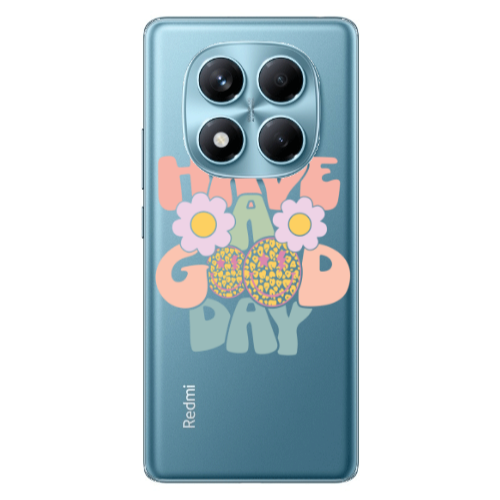 Xiaomi Redmi Note 14 Pro Have A Good day Transparent Silicone TPU Θήκη