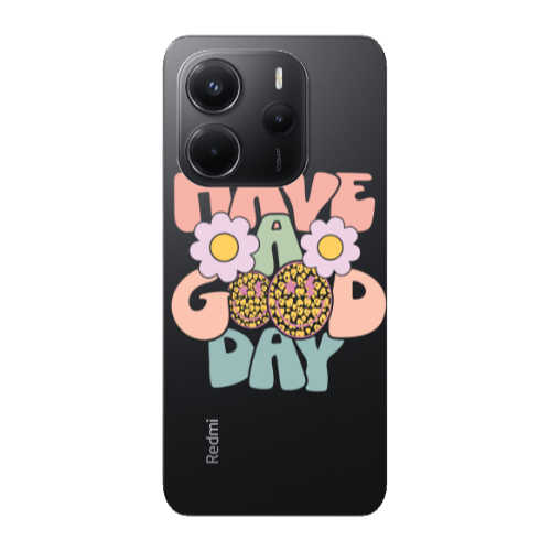 Xiaomi Redmi Note 14 Have A Good day Transparent Silicone TPU Θήκη