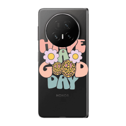 Honor Magic V5 Have A Good day Transparent Silicone TPU Θήκη