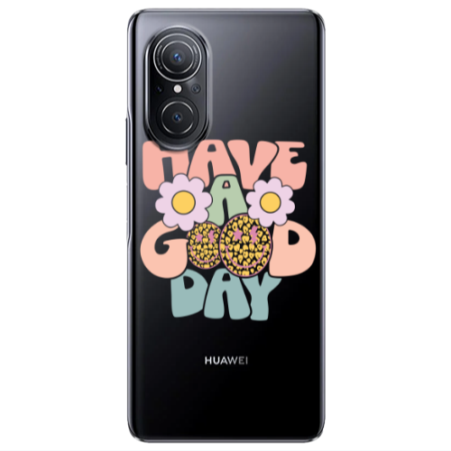 Huawei Nova 9 SE Have A Good day Transparent Silicone TPU Θήκη