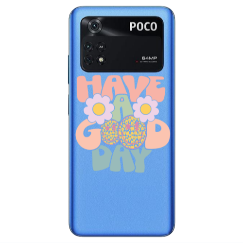 Xiaomi Poco M4 Pro 4G Have A Good day Transparent Silicone TPU Θήκη