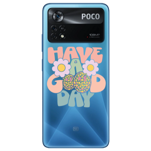 Xiaomi Poco X4 Pro Have A Good day Transparent Silicone TPU Θήκη