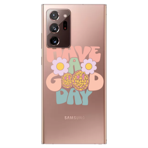 Samsung Note 20 Ultra Have A Good day Transparent Silicone TPU Θήκη