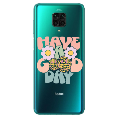 Xiaomi Redmi Note 9S Have A Good day Transparent Silicone TPU Θήκη