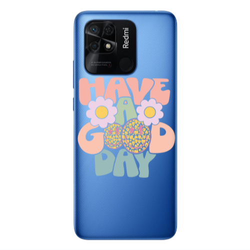 Xiaomi Poco C40 Have A Good day Transparent Silicone TPU Θήκη