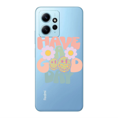 Xiaomi Redmi Note 12 4G Have A Good day Transparent Silicone TPU Θήκη