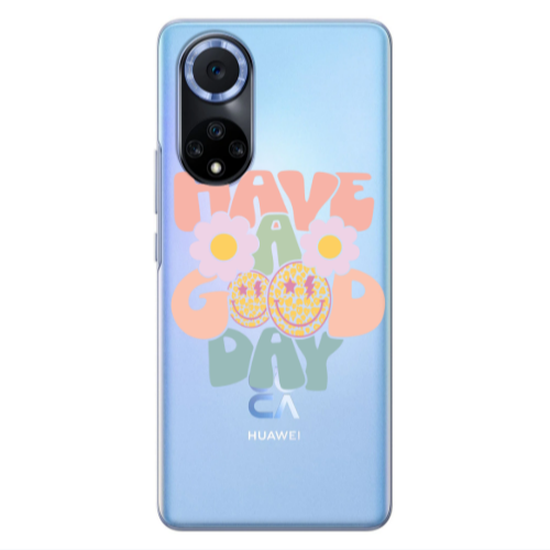Huawei Nova 9 Have A Good day Transparent Silicone TPU Θήκη