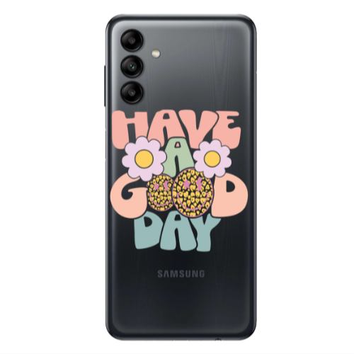 Samsung A13 5G Have A Good day Transparent Silicone TPU Θήκη