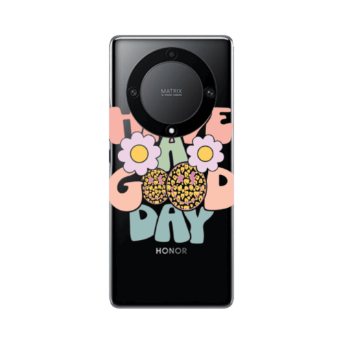 Honor Magic5 Lite 5G Have A Good day Transparent Silicone TPU Θήκη
