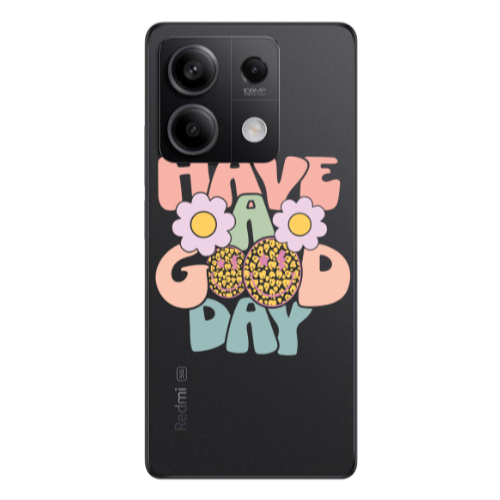 Xiaomi Redmi Note 13 5G Have A Good day Transparent Silicone TPU Θήκη