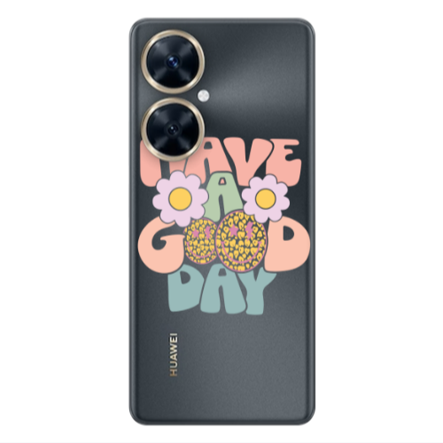 Huawei Nova 11i Have A Good day Transparent Silicone TPU Θήκη