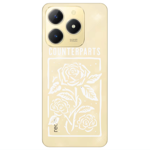 Realme C61 Counterparts Transparent Silicone TPU Θήκη