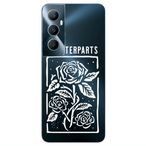 Realme C65 Counterparts Transparent Silicone TPU Θήκη