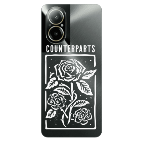 Realme C67 Counterparts Transparent Silicone TPU Θήκη