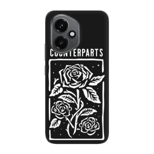 Honor Magic 400 Counterparts Black Colored Silicone TPU Θήκη