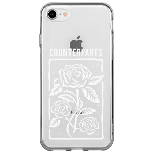 Apple iPhone 7 Counterparts Transparent Silicone TPU Θήκη