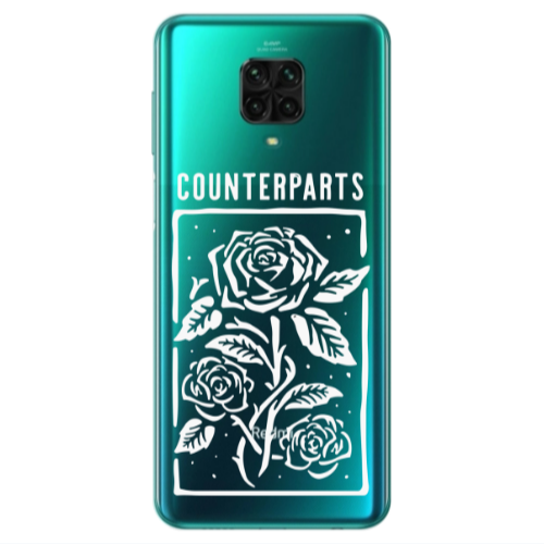 Xiaomi Redmi Note 9S Counterparts Transparent Silicone TPU Θήκη