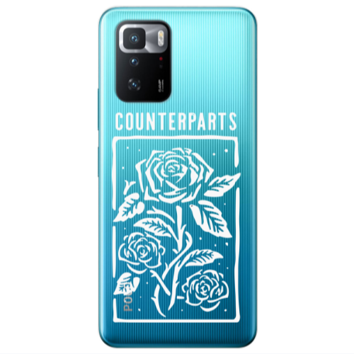Xiaomi Poco X3 GT Counterparts Transparent Silicone TPU Θήκη