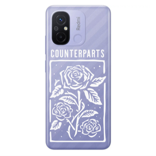 Xiaomi Redmi 12C Counterparts Transparent Silicone TPU Θήκη