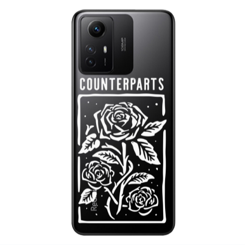 Xiaomi Redmi Note 12s Counterparts Transparent Silicone TPU Θήκη