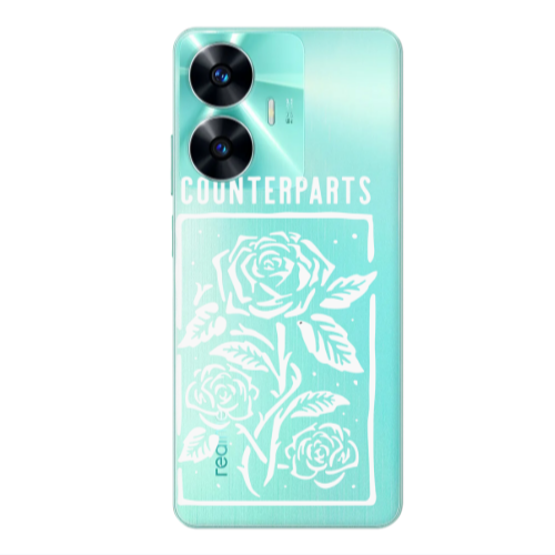 Realme C55 Counterparts Transparent Silicone TPU Θήκη