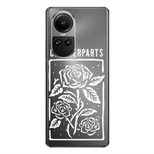 Oppo Reno10 5G Counterparts Transparent Silicone TPU Θήκη