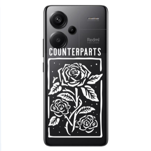 Xiaomi Redmi Note 13 Pro+ 5G  Counterparts Transparent Silicone TPU Θήκη