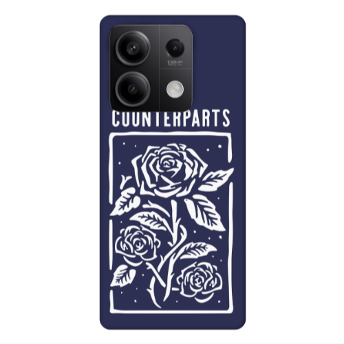 Xiaomi Redmi Note 13Pro 5G Counterparts Dark blue Colored Silicone TPU Θήκη