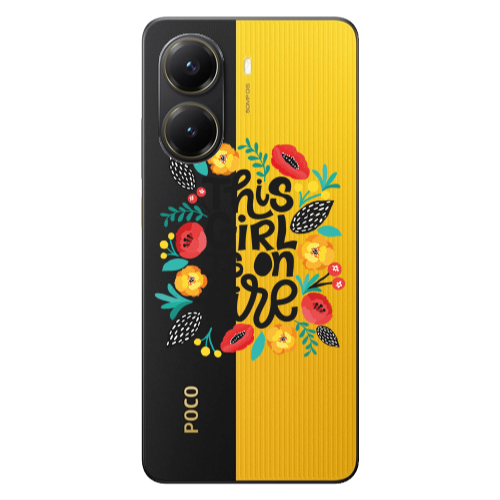 Xiaomi Poco X7 Pro This Girl Transparent Silicone TPU Θήκη