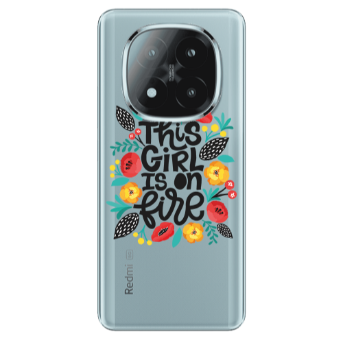 Xiaomi Redmi Note 14 Pro + 5g This Girl Transparent Silicone TPU Θήκη