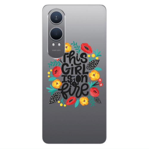Oneplus Nord Ce 4 lite This Girl Transparent Silicone TPU Θήκη
