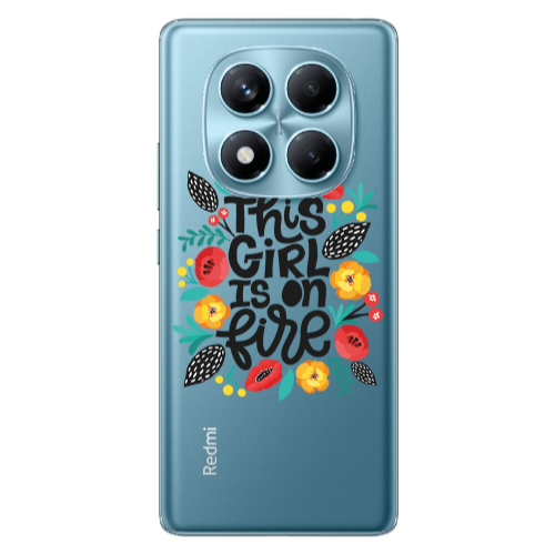 Xiaomi Redmi Note 14 Pro This Girl Transparent Silicone TPU Θήκη