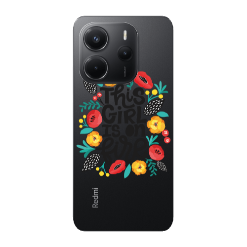 Xiaomi Redmi Note 14 This Girl Transparent Silicone TPU Θήκη